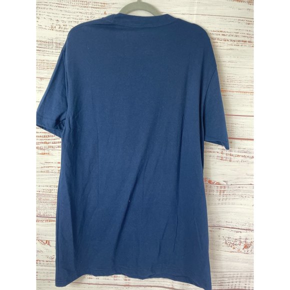 New DIsney Mickey Mouse Tie Dye Ears Navy Sunshine & Vibes T-Shirt sz Large Tall - Picture 5 of 6